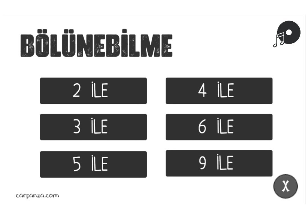 Bölünebilme Macerası